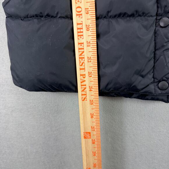 Lands’ End Youth Black Quilted Insulated Puffer Vest Size L (14-16) - Picture 9 of 10